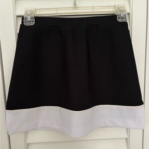 Cheerleading.com Black and White A-Line Cheer Skirt